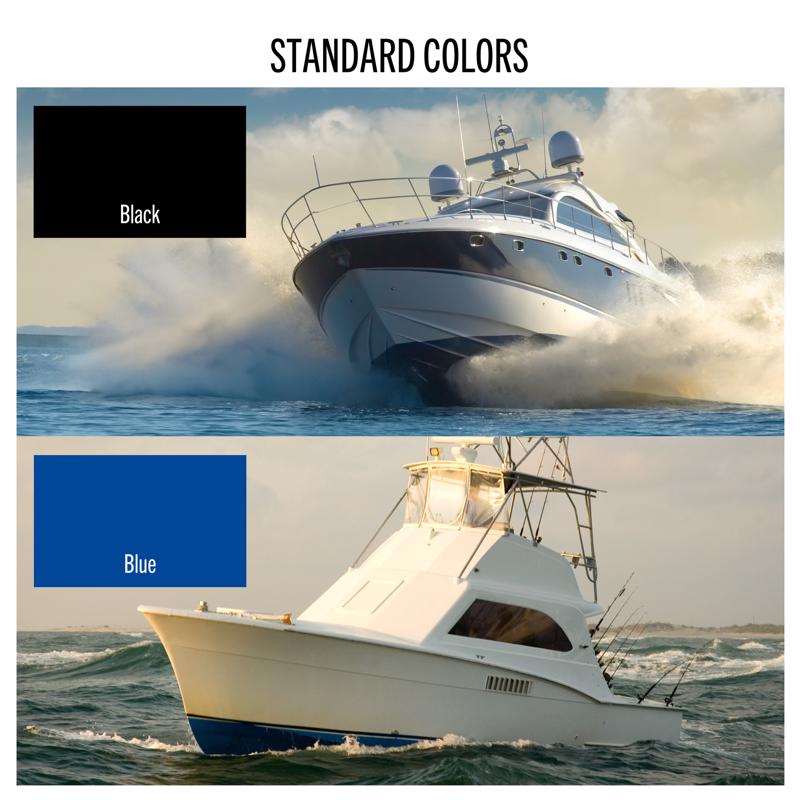 Rust-Oleum Marine Coatings Outdoor Flat Black Epoxy Antifouling Paint 1 qt