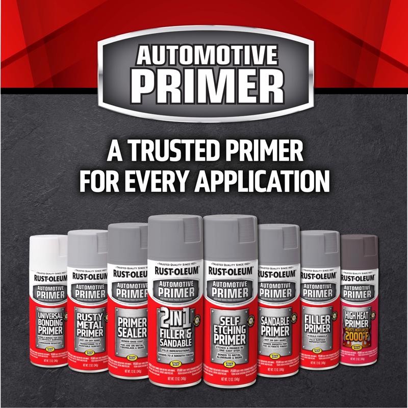 Rust-Oleum Stops Rust Gray Oil-Based Alkyd Spray Primer 11 oz