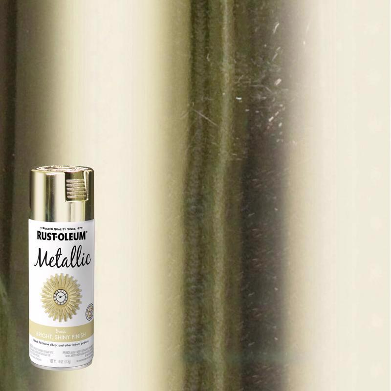 Rust-Oleum Specialty Metallic Brass Spray Paint 11 oz