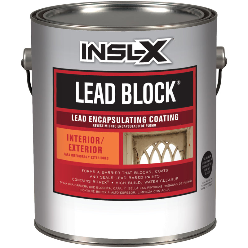 Insl-X Lead Block Eggshell White Water-Based Acrylic Lead Encapsulating Coating 1 gal
