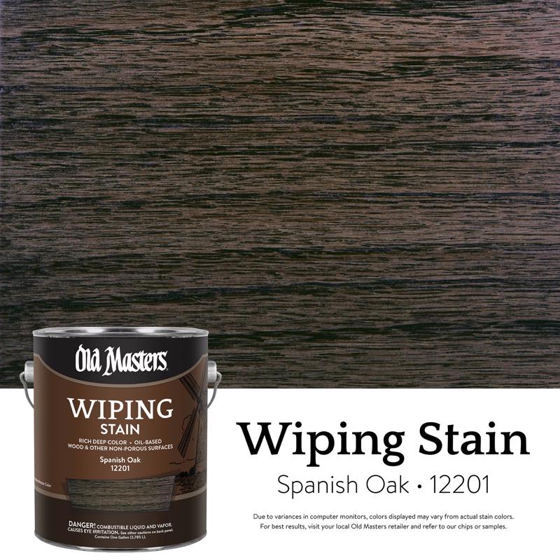 Old Masters Semi-Transparent Spanish Oak Oil-Based Wiping Stain 1 gal