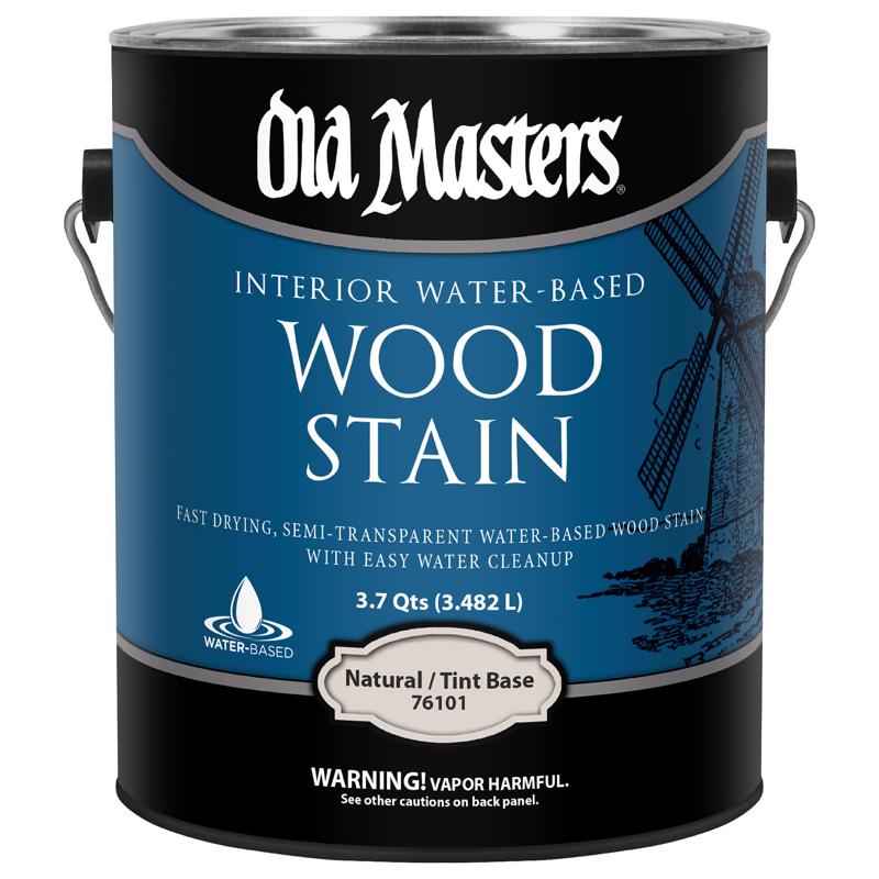 Old Masters Semi-Transparent Natural Tint Water-Based Latex Wood Stain 1 gal