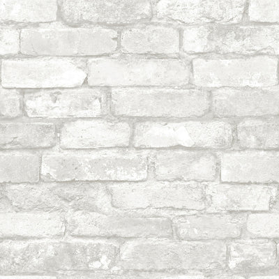 NuWallpaper 20.5 in. W X 216 in. L Brick Peel and Stick Wallpaper