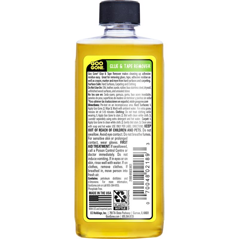 Goo Gone Liquid Adhesive Remover 4 oz