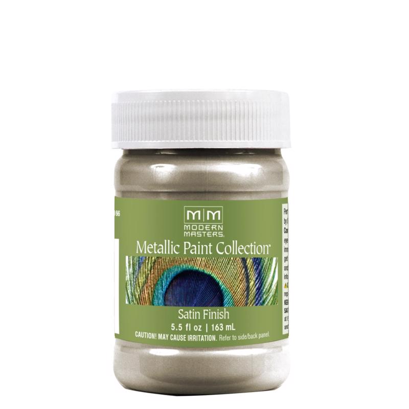 Modern Masters Metallic Paint Collection Satin Champagne Water-Based Metallic Paint 6 oz