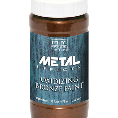 Modern Masters Metal Effects Bronze Water-Based Oxidizing Paint 16 oz