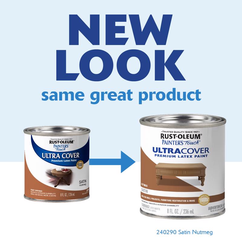 Rust-Oleum Painters Touch Ultra Cover Nutmeg Ultra Cover Paint 0.5 pt