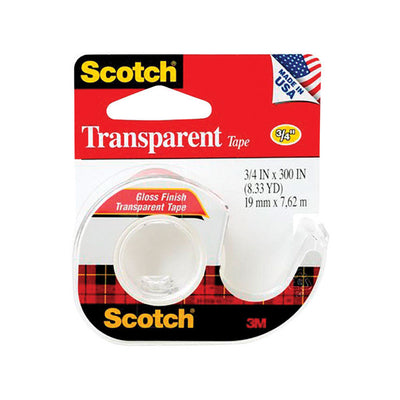 Scotch 3/4 in. W X 300 in. L Tape