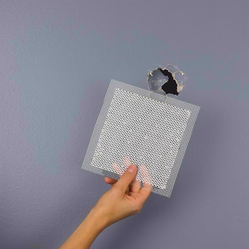 Saint-Gobain ADFORS FibaTape 8 in. L X 8 in. W Fiberglass Mesh White Self Adhesive Wall Repair Patch
