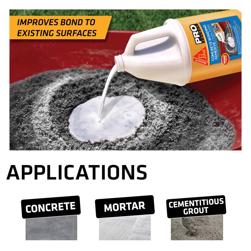 Sika Pro Select High Strength Acrylic Concrete Bonding Adhesive 1 gal