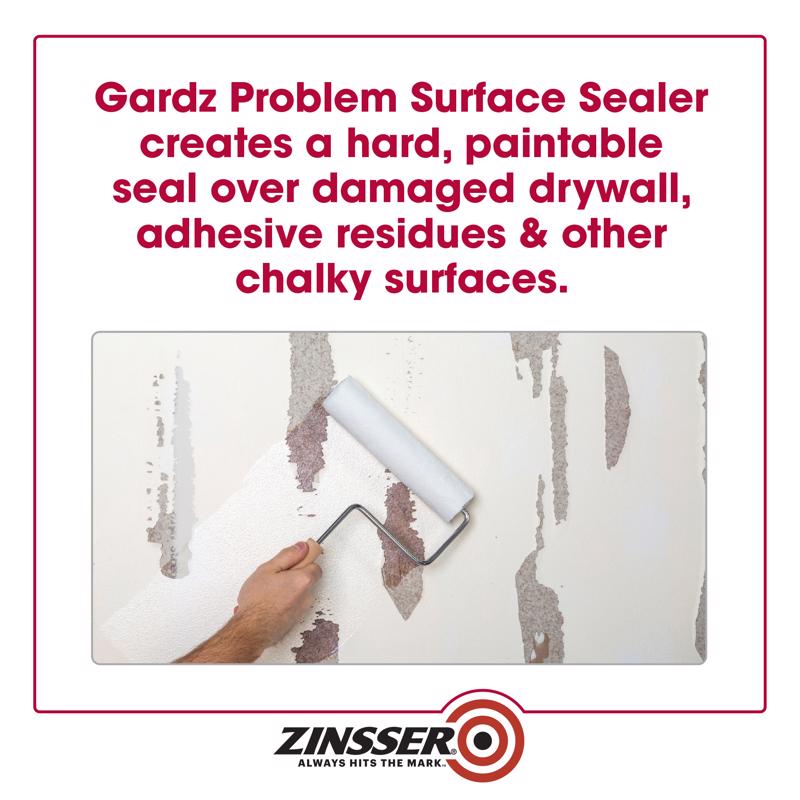 Zinsser Gardz Clear Matte Water-Based Acrylic Problem Surface Sealer 5 gal