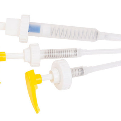 West System 300 Pumps Extra Strength Polypropylene Yellow/White Pump Set 3 pk