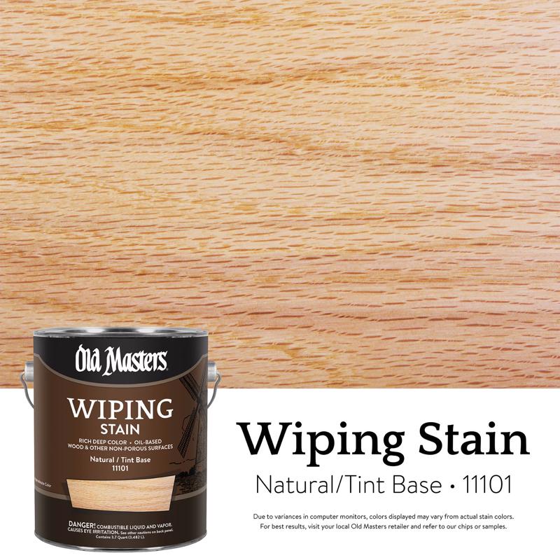 Old Masters Semi-Transparent Natural Oil-Based Wiping Stain 1 gal