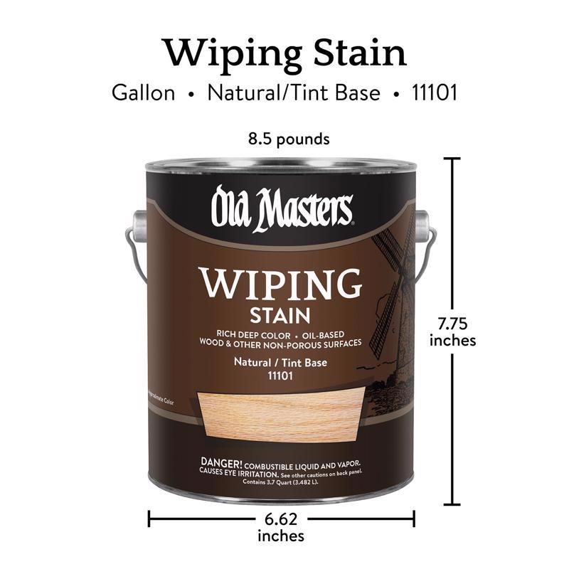 Old Masters Semi-Transparent Natural Oil-Based Wiping Stain 1 gal