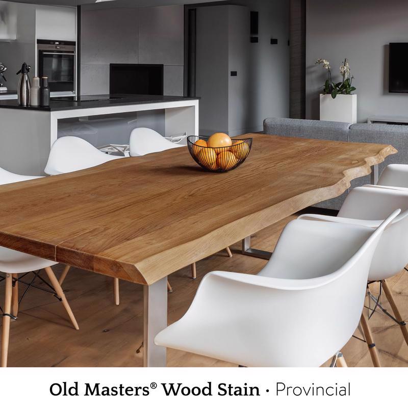 Old Masters Semi-Transparent Provincial Oil-Based Alkyd Fast Dry Wood Stain 1 qt