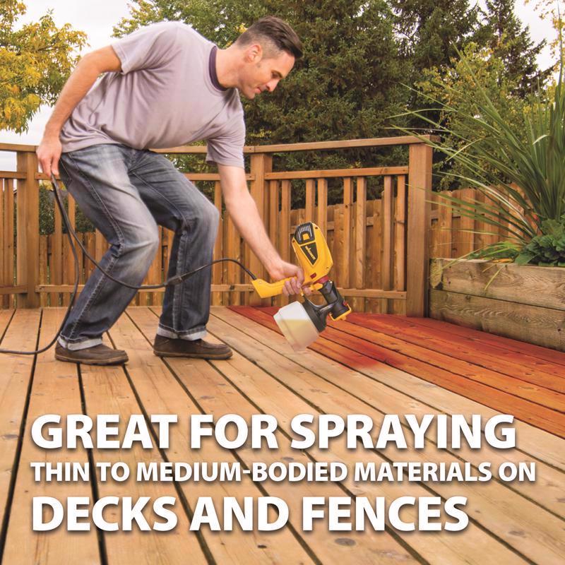 Wagner Control Spray Xtra Duty 6 psi Metal HVLP Stain Sprayer
