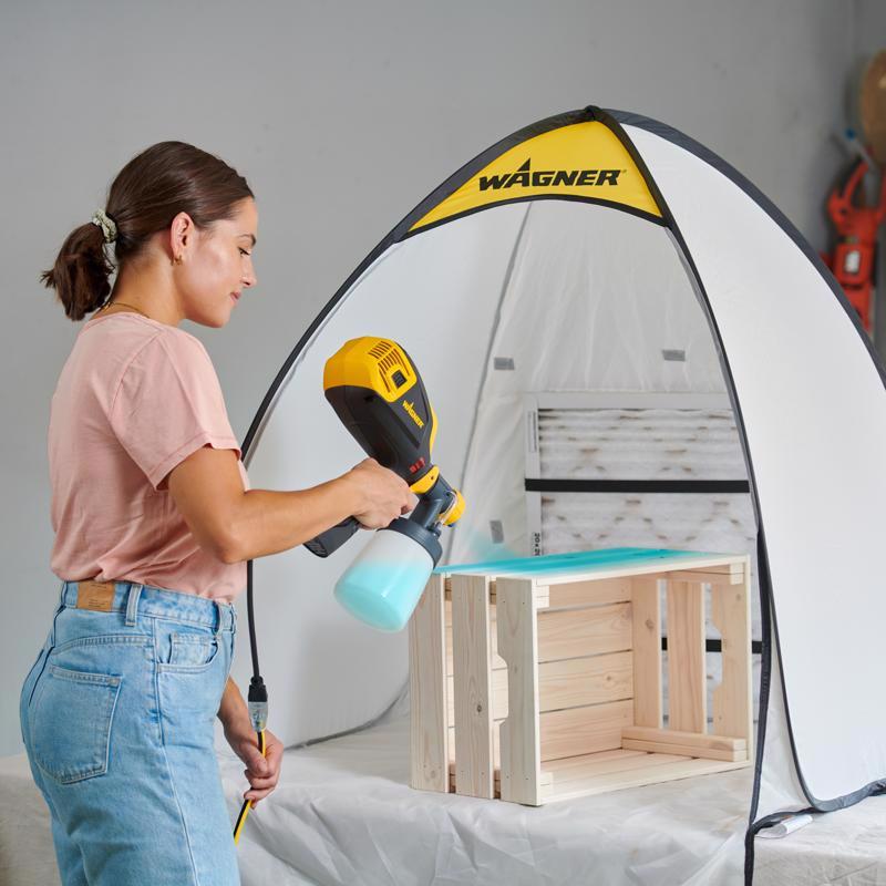 HomeRight 35 in. W X 30 in. L Paper/Poly Spray Shelter
