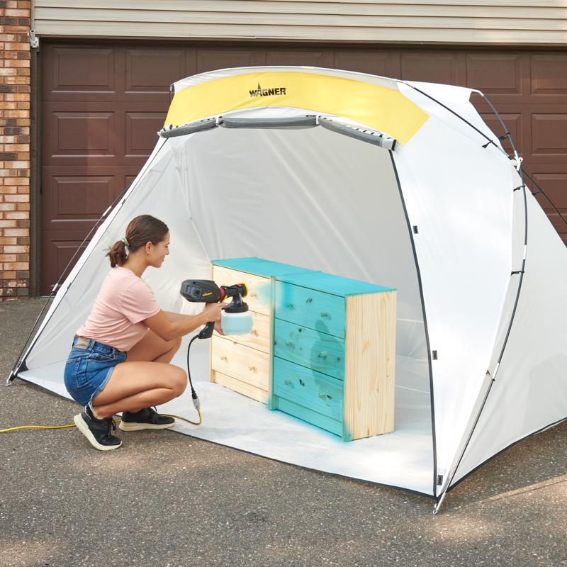 HomeRight 6 ft. W X 9 ft. L Paper/Poly Spray Shelter