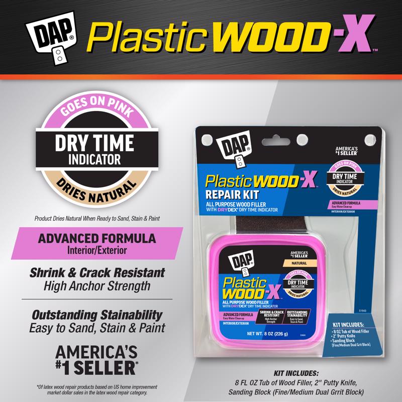 DAP Plastic Wood-X Natural Wood Filler 8 oz