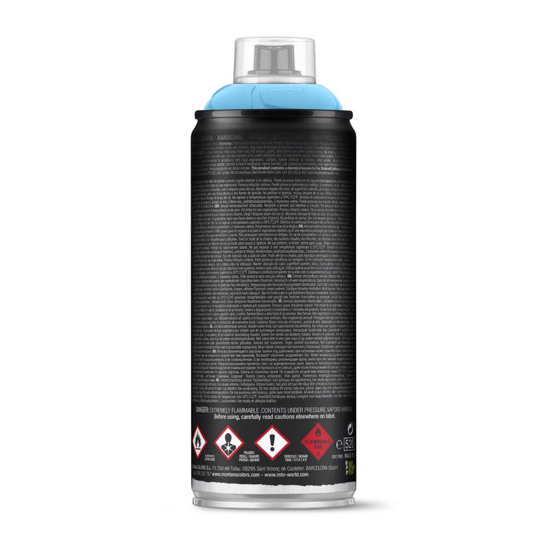 MTN Hardcore Gloss Light Blue Spray Paint 400 ml