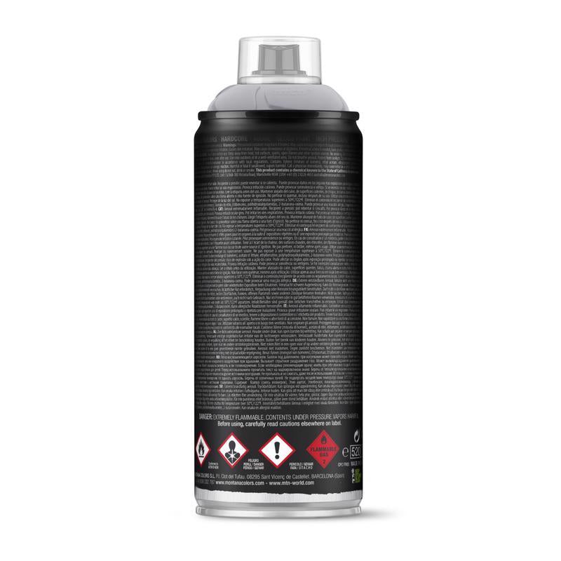 MTN Hardcore Gloss Matter Grey Spray Paint 400 ml