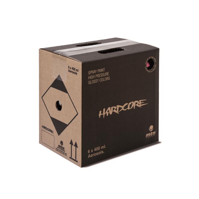MTN Hardcore Gloss Medium Yellow Spray Paint 400 ml