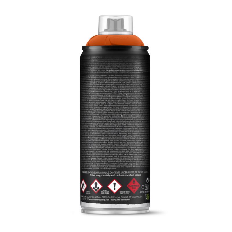 MTN Hardcore Gloss Kalani Orange Spray Paint 400 ml