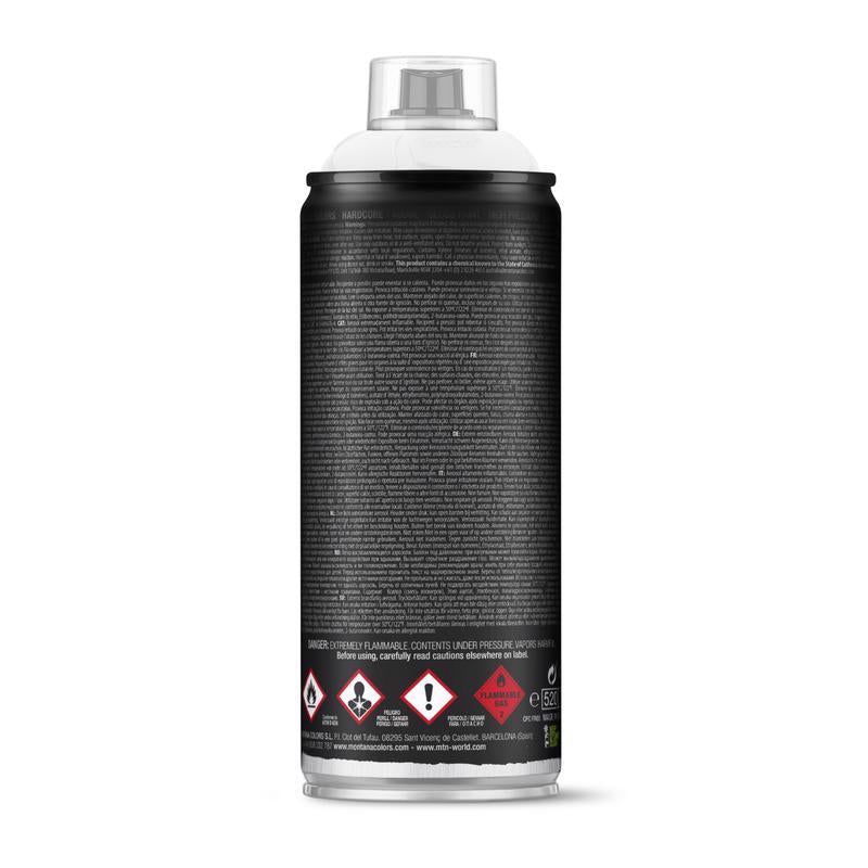 MTN Hardcore Gloss White Spray Paint 400 ml