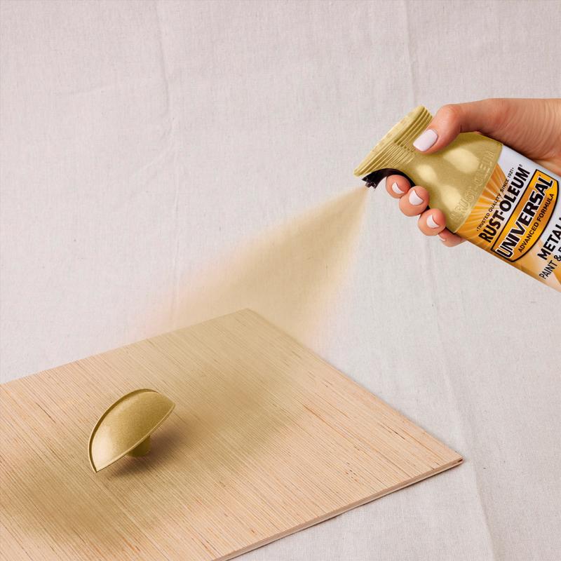 Rust-Oleum Universal Metallic Gilded Brass Spray Paint 11 oz