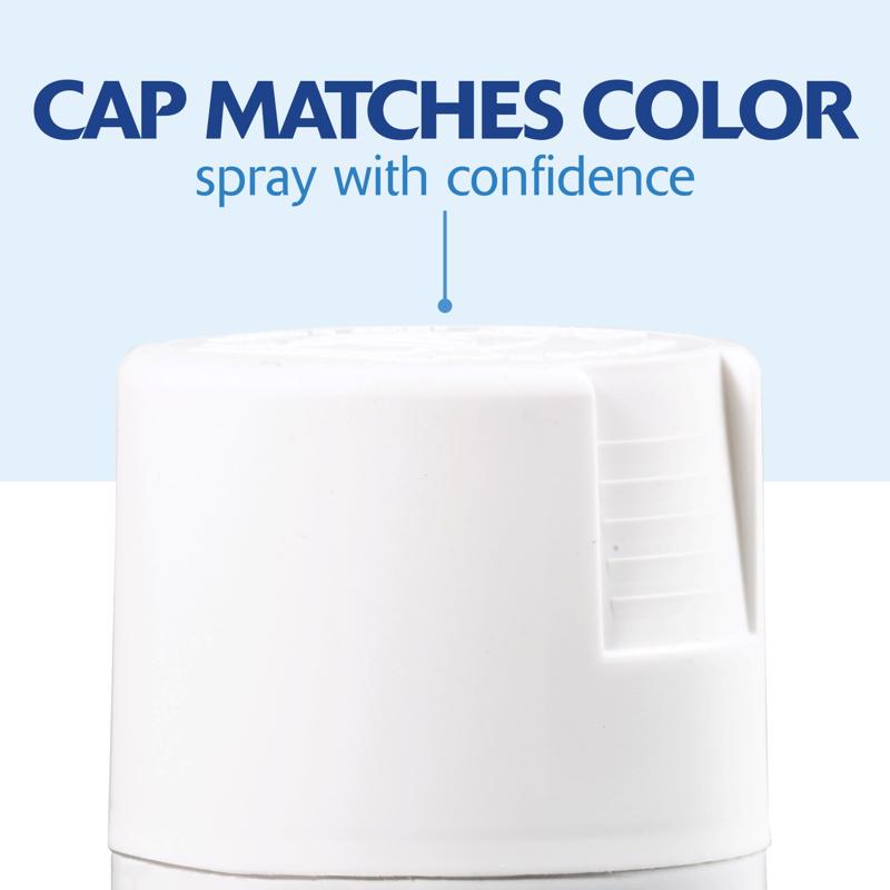 Rust-Oleum Painter's Touch 2X Ultra Cover Ultra Matte White Paint+Primer Spray Paint 12 oz