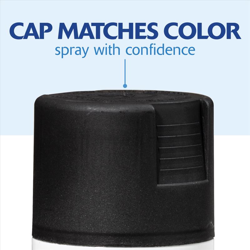 Rust-Oleum Painter's Touch 2X Ultra Cover Ultra Matte Black Paint+Primer Spray Paint 12 oz