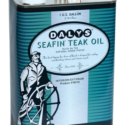 Dalys SeaFin Amber Teak Oil Finish 1 gal