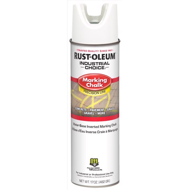 Rust-Oleum Industrial Choice Gloss APWA White Marking Paint 17 oz