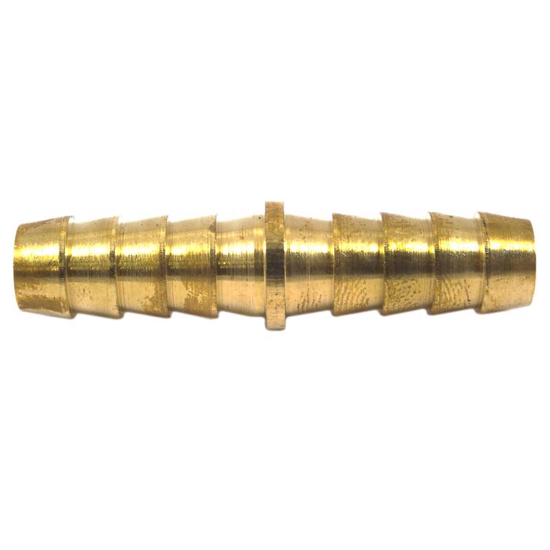 Forney Brass Dual Barbed Hose Splicer 3/8 in. Hose Barb