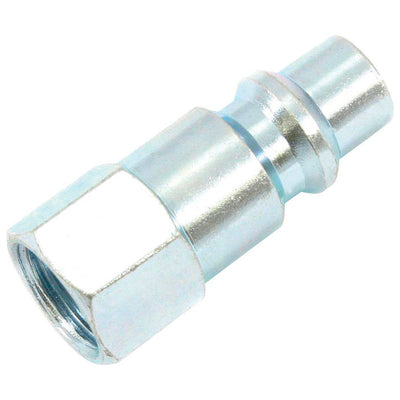 Forney Steel Air Plug 1/4 in. Female X 3/8 in.