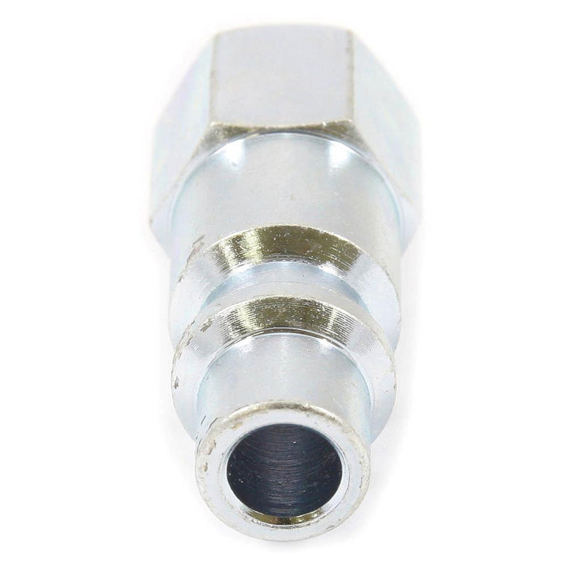Forney Steel Air Plug 1/4 in. Female X 3/8 in.