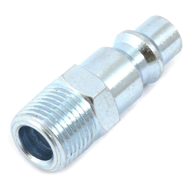 Forney Steel Air Plug 3/8 in. Male X 3/8 in.