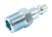 Forney Steel Air Plug 3/8 in. Male X 1/4 in.