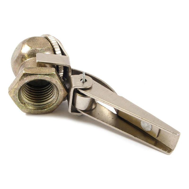 Forney Steel Air Chuck with Snap-On Clip 1/4 in. Female