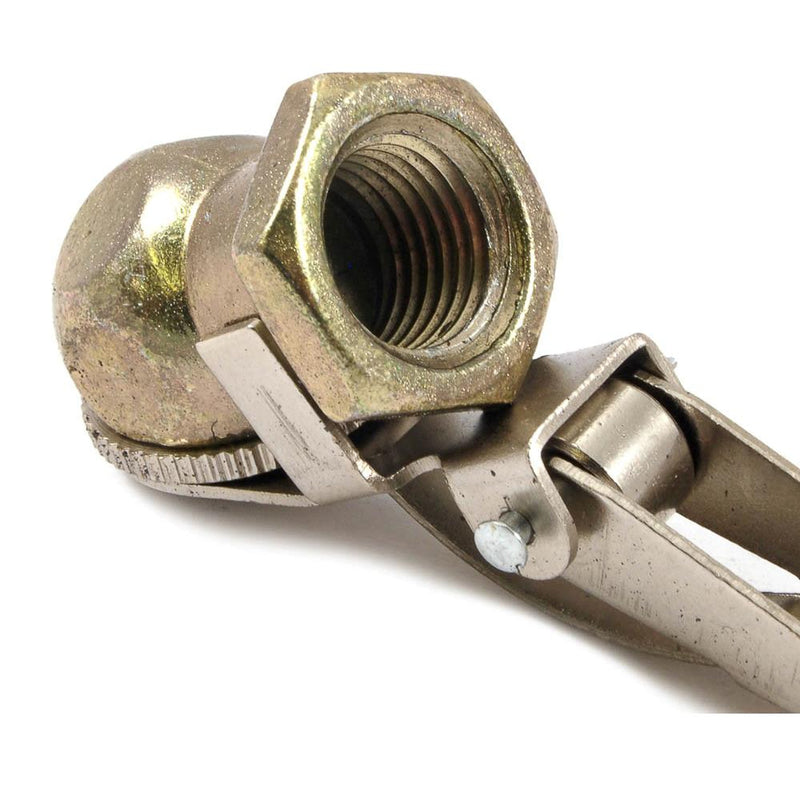 Forney Steel Air Chuck with Snap-On Clip 1/4 in. Female