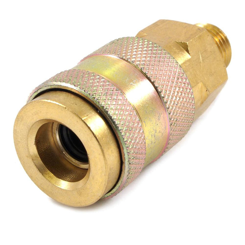 Forney Brass Universal Coupler 1/4 in. Female X 1/4 in. Male