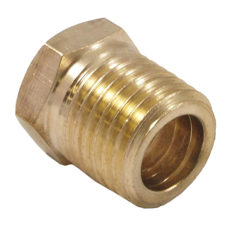 Forney Brass Bushing 1/8 in. Female X 1/4 in. Male