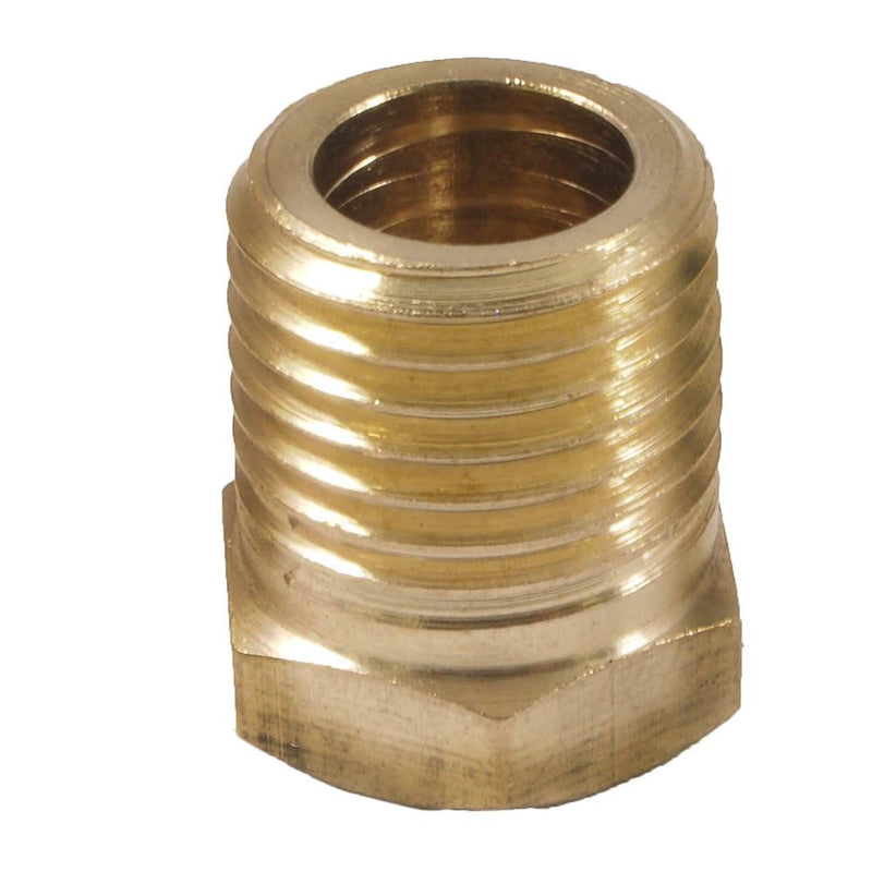 Forney Brass Bushing 1/8 in. Female X 1/4 in. Male