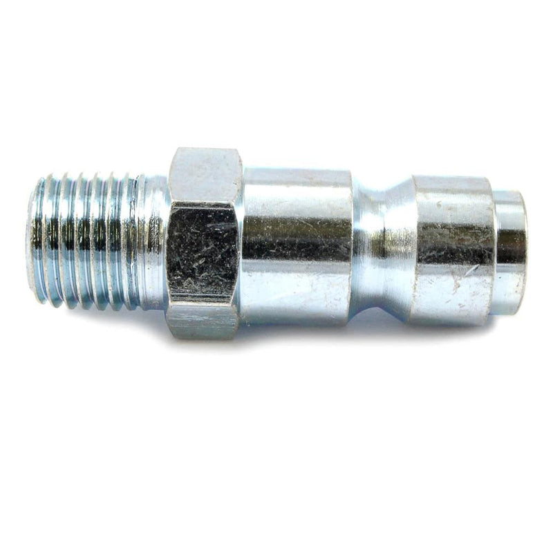Forney Steel Air Plug 1/4 in. Male X 3/8 in.
