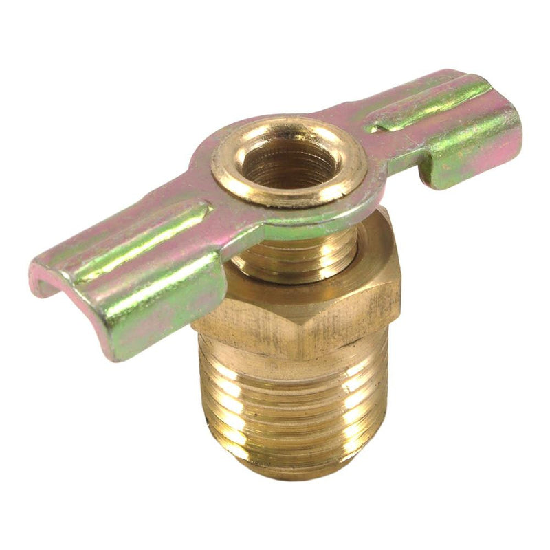 Forney Brass Drain Cock 1/4 in. Male