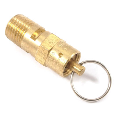 Forney Brass Safety Valve 1/4 in. Male
