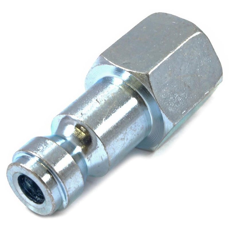 Forney Steel Plug 1/4 in. Female X 1/4 in. 2 pc