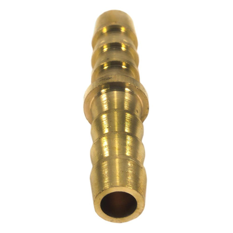 Forney Brass Dual Barbed Hose Splicer 1/4 in. Hose Barb X 1/4 in. Hose Barb