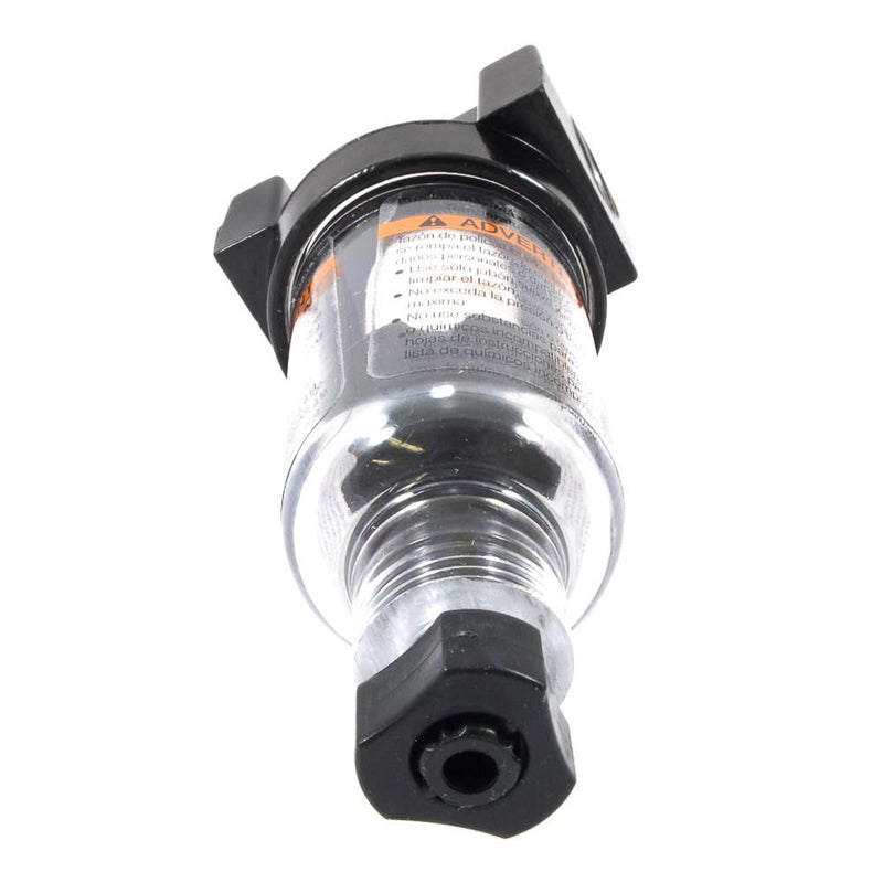 Forney Plastic/Steel Mini Air Line Filter 1/4 in. NPT 150 psi