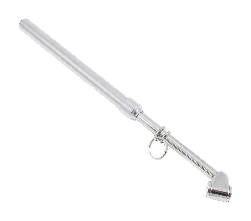 Forney Steel Dual Foot Tire Gauge 3/8 in. NPT 150 psi